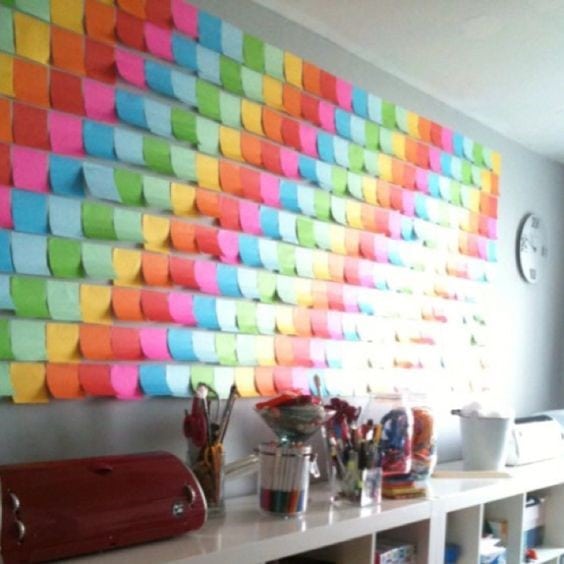 sticky notes