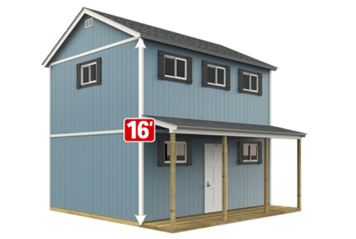 Home Depot Tuff Shed 2 Story House People are turning Home Depot Tuff Sheds into tiny homes to have an