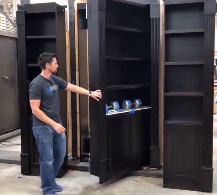 People are sharing the fantastic hidden rooms and ingenious secret