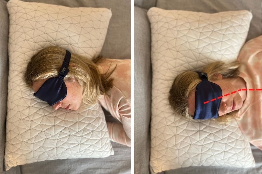 Sleep Better with BackJoy Posture Sleep Pillow {Review} - With Our Best -  Denver Lifestyle Blog