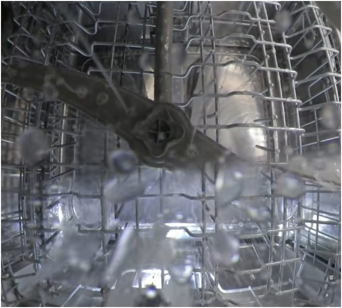 Curious guy puts camera inside dishwasher to see how it actually works