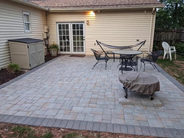 Man earns praise online showing viewers simple way to build backyard