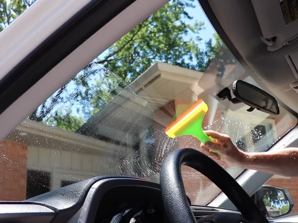 How to Clean Car Windshield Inside