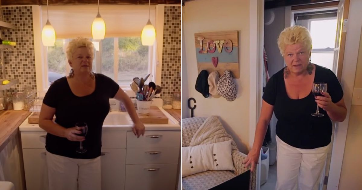 Single mom who had to pay 1,600 in rent buys a tiny home that only